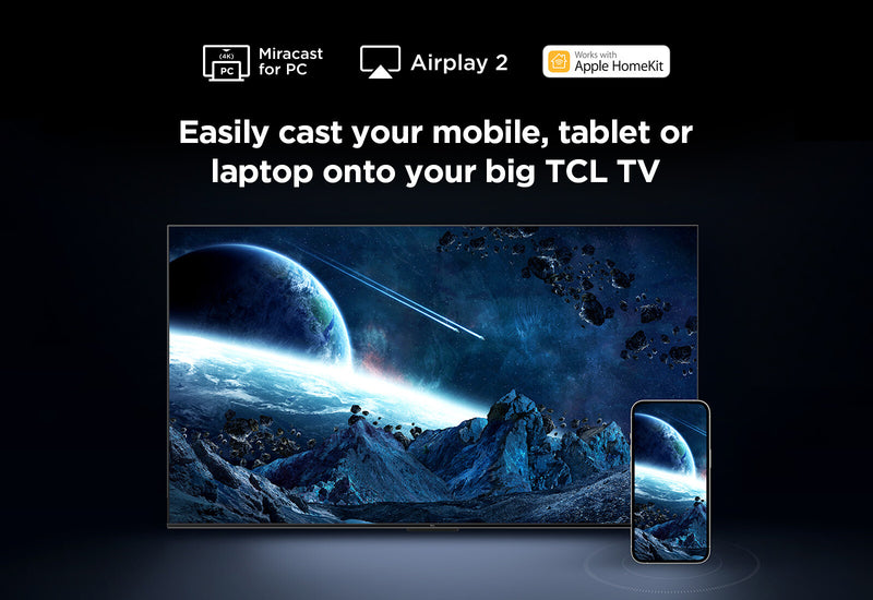 TCL 65PF650K TV 165.1 cm (65") 4K Ultra HD Smart TV Wi-Fi Titanium