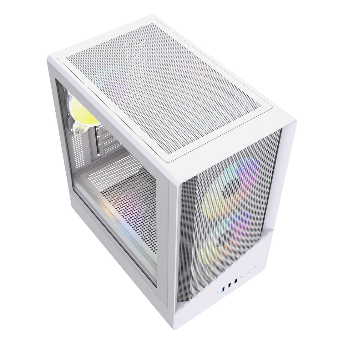VIDA SPIRE M MATX WHITE GAMING CASE Micro Tower - image 9