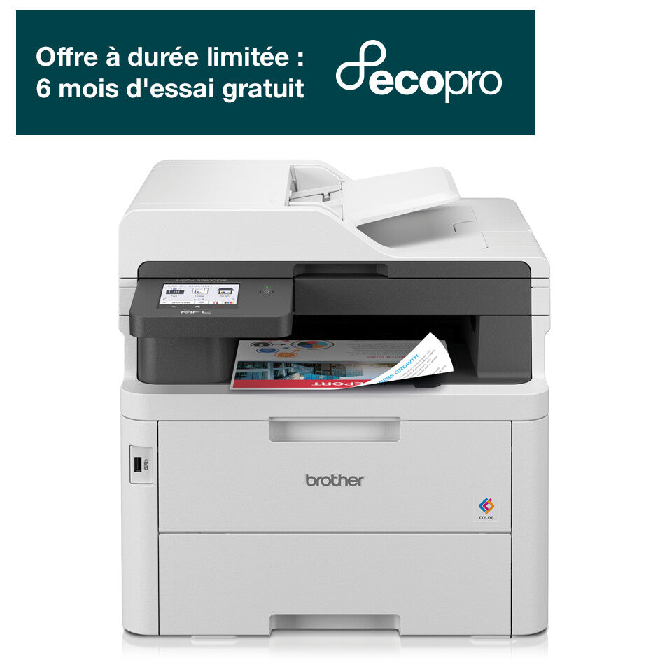 Brother MFC-L3760CDW multifunction printer LED A4 600 x 2400 DPI 26 ppm Wi-Fi