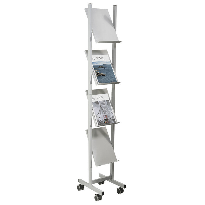 Helit H6813399 magazine rack Metal Grey - image 2