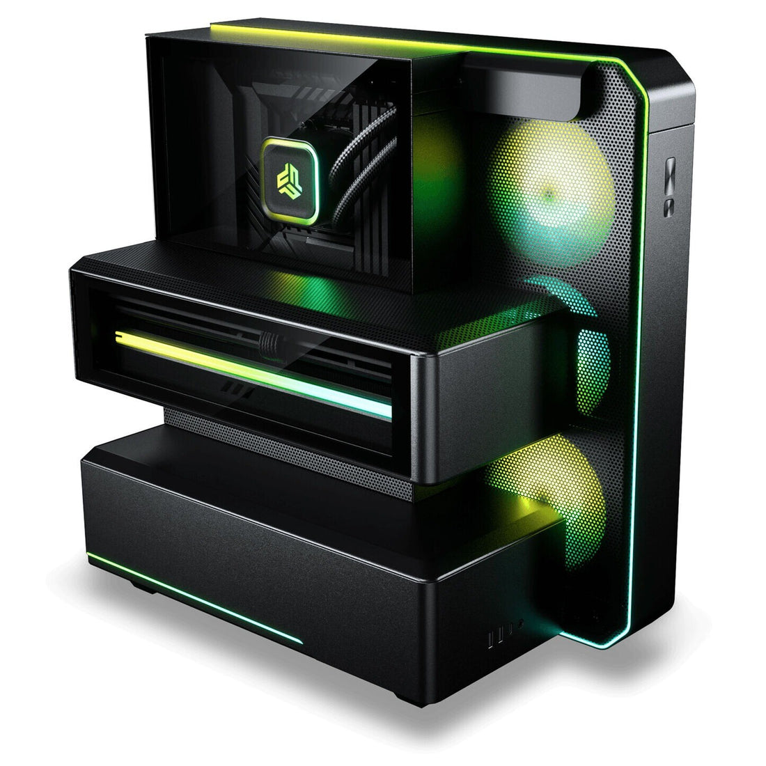 Phanteks EX5 Mid Tower Chamber Case - Satin Black