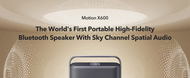 Anker Motion X600 Stereo portable speaker Grey 50 W