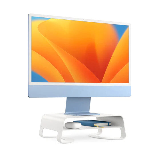 Twelve South Curve Riser 32" Desk White
