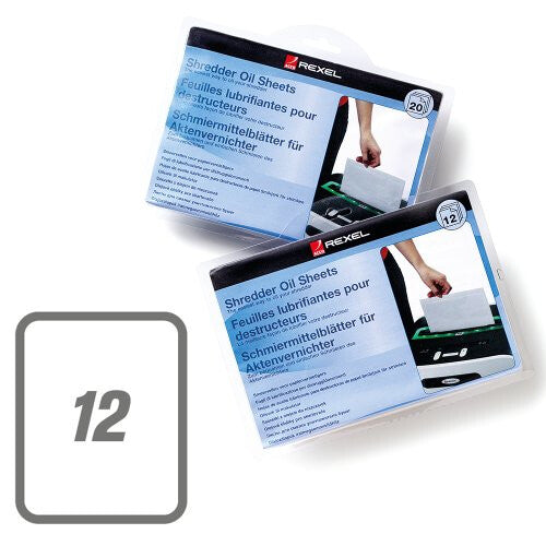 Rexel Shredder Oil Sheets (pack of 12) - image 5
