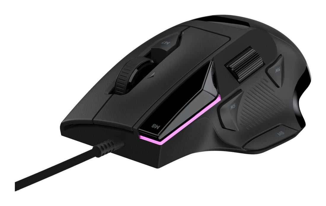 Turtle Beach Command Series MC3 Wired Gaming Mouse - 30K DPI Owl-Eye Optical Sensor, 4D Scroll Wheel, 1K - image 7