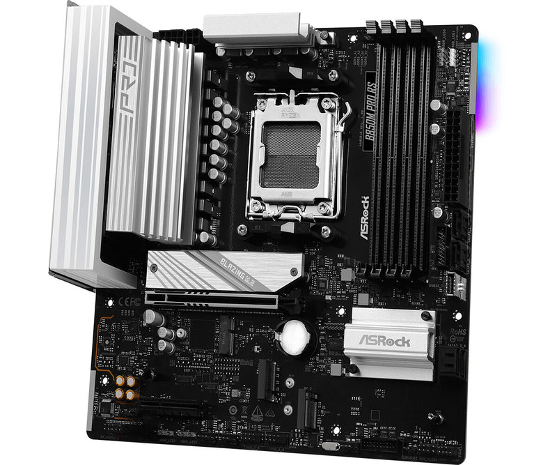 Asrock B850M Pro RS AMD B850 Socket AM5 micro ATX