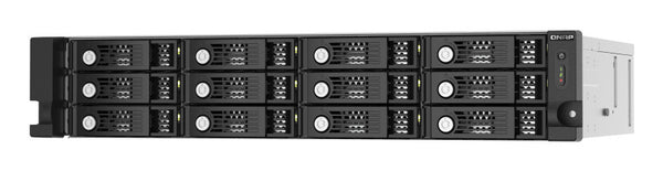 QNAP TL-R1220Sep-RP HDD/SSD enclosure Black, Grey 2.5/3.5"