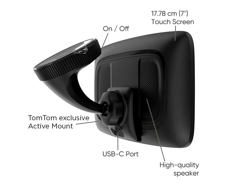 TomTom GO Navigator 7" Sat Nav (2nd Generation) - (Grade A1, Customer Return)