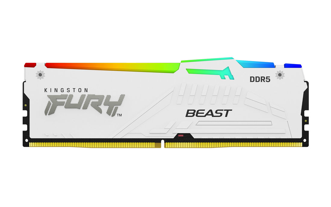 Kingston Technology FURY Beast 32GB 6000MT/s DDR5 CL36 DIMM White RGB EXPO - image 2