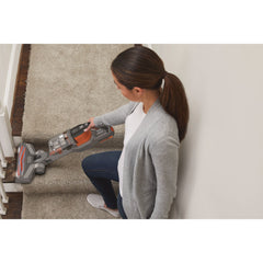 Black & Decker BHFEV182B-XJ stick vacuum/electric broom Battery Dry Bagless Orange, Titanium