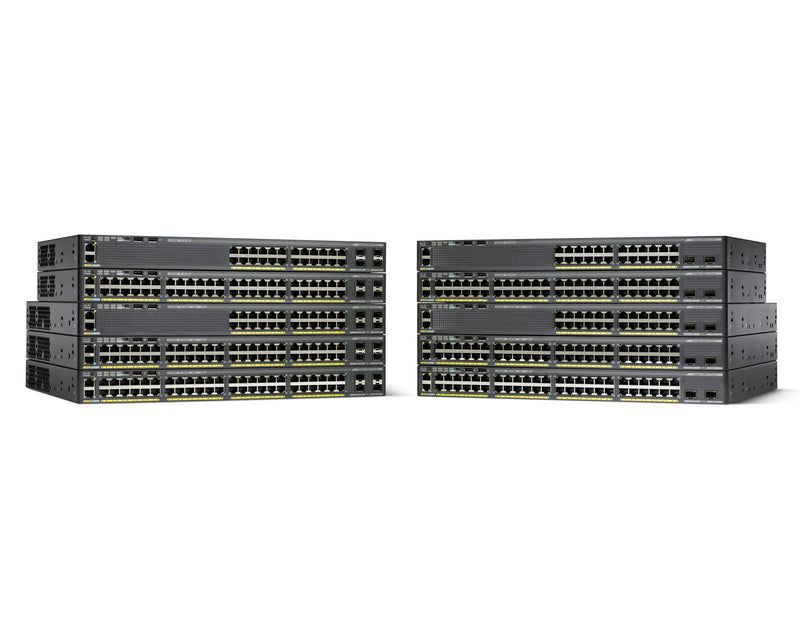 Cisco Catalyst C2960XR48TSI, Refurbished Managed L2 Gigabit Ethernet (10/100/1000) 1U Black