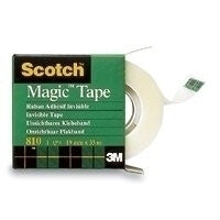 Scotch Magic Tape 810 66 m Fiber, Paper - image 2