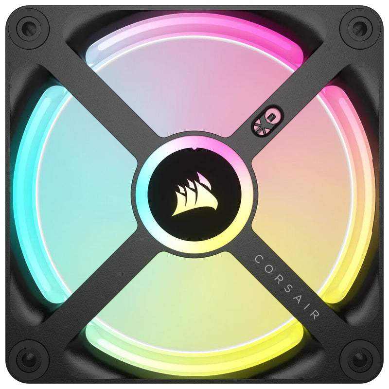 Corsair Air CO-9051002-WW computer cooling system Computer case Fan 12 cm Black 3 pc(s)