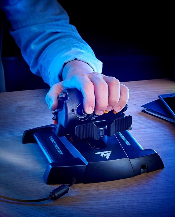 Thrustmaster TWCS Throttle Black USB Joystick Analogue PC