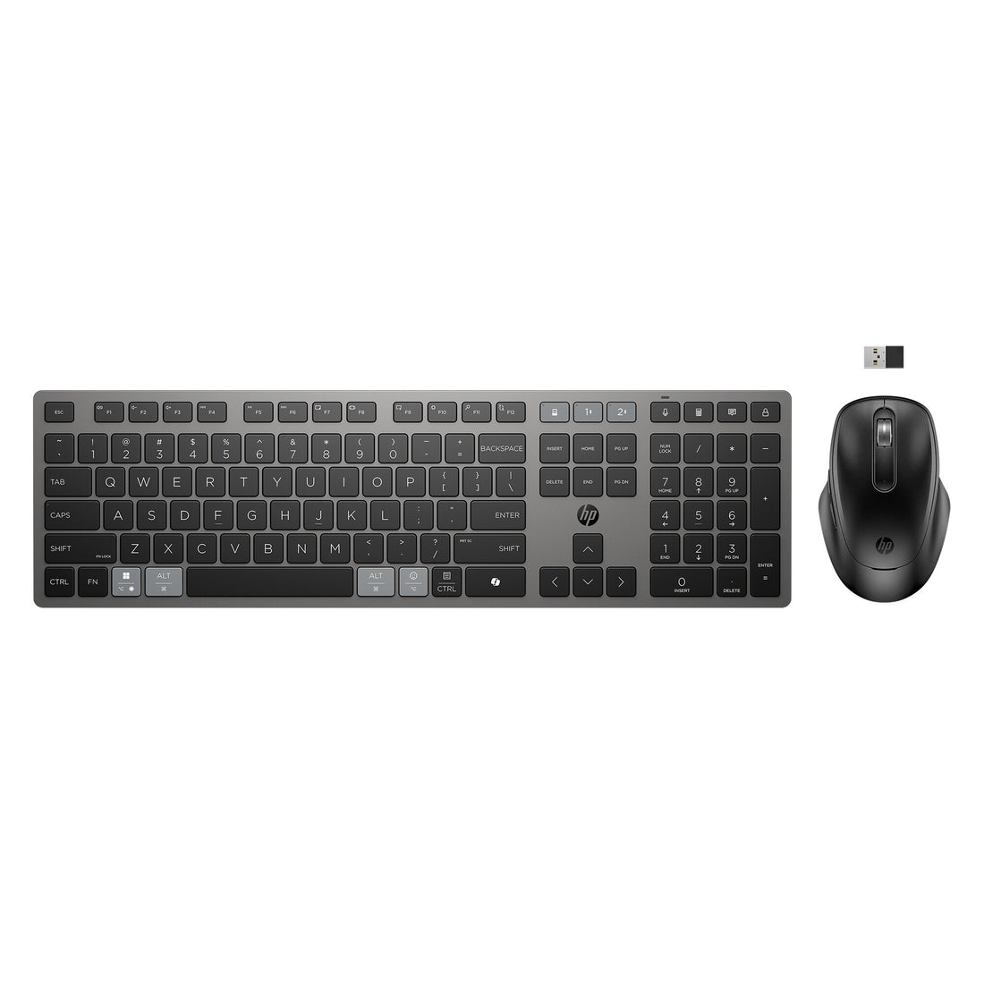 HP 725 Multi-Device Rechargeable Wireless Keyboard and Mouse Combo - image 3