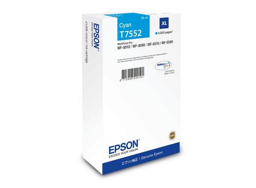 Epson WF-8xxx Series Ink Cartridge XL Cyan