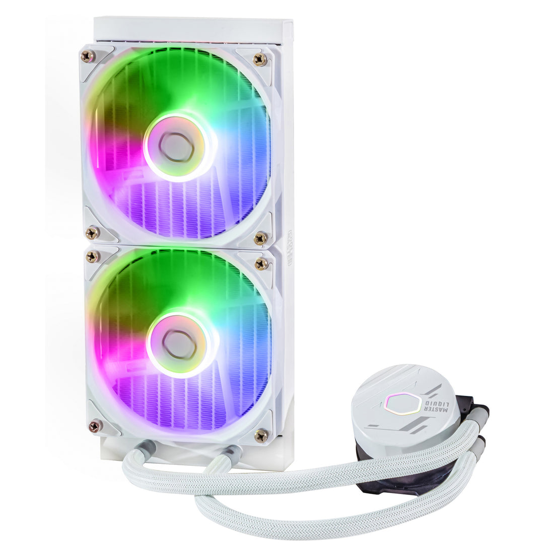 Cooler Master MasterLiquid 240L Core ARGB White Processor All-in-one liquid cooler 12 cm - image 4