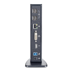 StarTech.com Dual Monitor USB 3.0 Docking Station with HDMI - DVI - 6 x USB Ports~Dual Monitor USB 3.0 Laptop Docking Station with HDMI & DVI/VGA, 6x USB-A Hub, GbE, Audio, Universal Type-A Dock - Windows/macOS/ChromeOS
