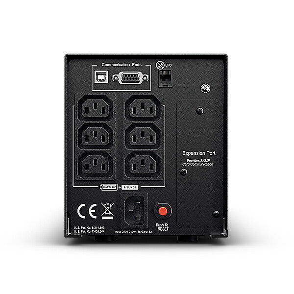 CyberPower PR750ELCD uninterruptible power supply (UPS) Line-Interactive 0.75 kVA 675 W 6 AC outlet(s)