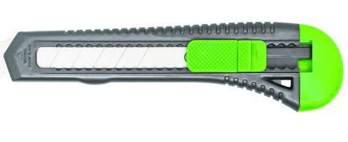Q-CONNECT KF10632 utility knife Green, Grey, Metallic Snap-off blade knife