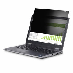 StarTech.com 12.1-inch 16:10 Flip-Up Privacy Screen with Touch, Anti-Glare Blue Light Filter, Laptop Monitor Screen Protector, +/- 30 Deg. View Angle