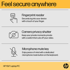 HP 15-fc0021na AMD Ryzen™ 5 7520U Laptop 39.6 cm (15.6