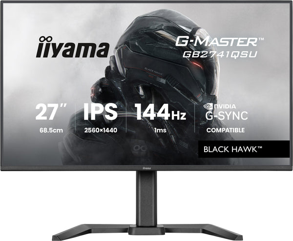 iiyama G-MASTER 27" QHD 144Hz Monitor (GB2741QSU-B1)