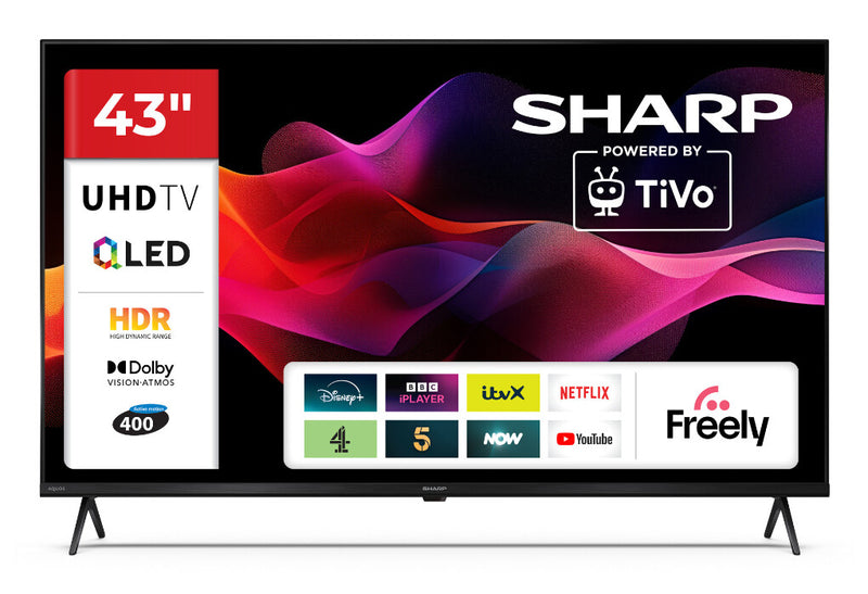 Sharp 43HM5245K 109.2 cm (43") 4K Ultra HD Smart TV Wi-Fi Black
