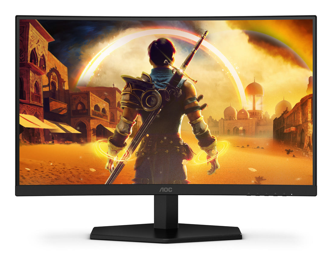 AOC G4 23.6" VA FHD 180Hz computer monitor 23.6" 1920 x 1080 pixels Full HD LCD Black, Red