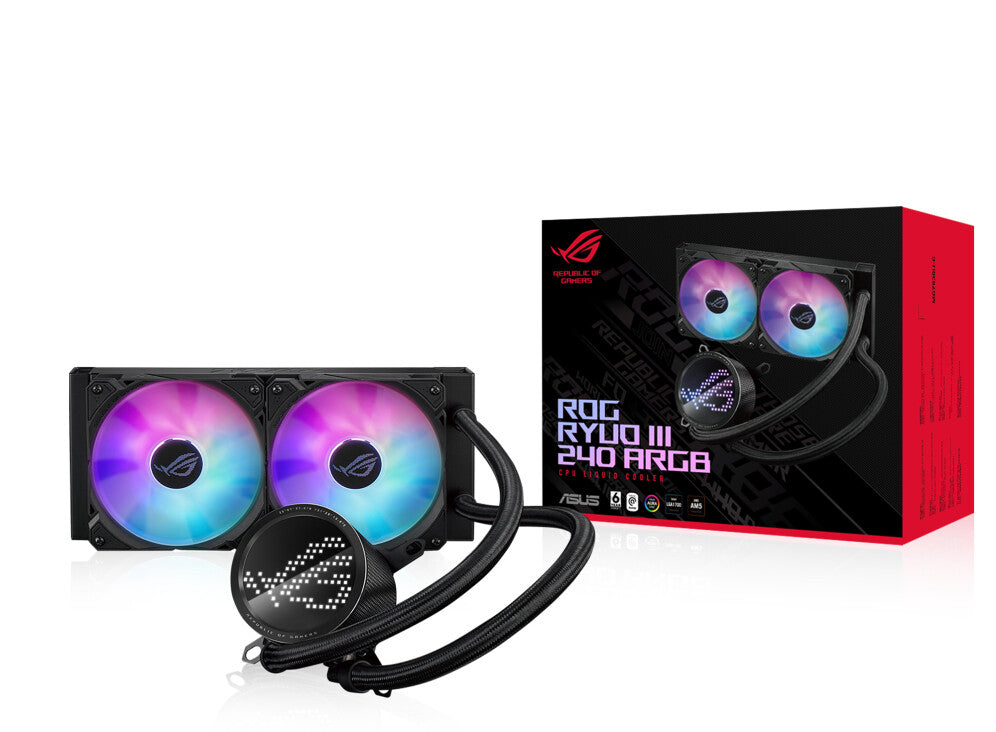 ASUS ROG Ryuo III 240 ARGB Processor All-in-one liquid cooler 12 cm Black - image 8
