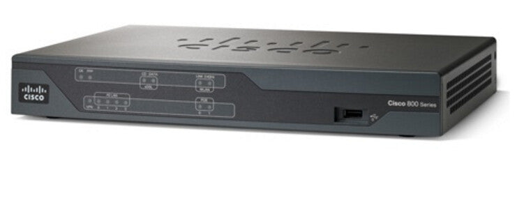 Cisco C887, Refurbished wired router Gigabit Ethernet Grey