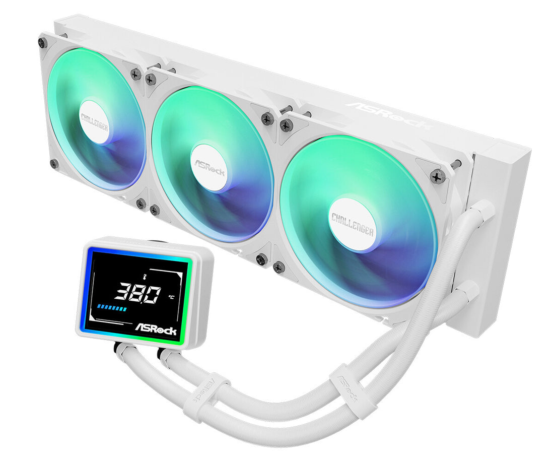 Asrock Challenger White 360 Digital Processor All-in-one liquid cooler 12 cm - image 2