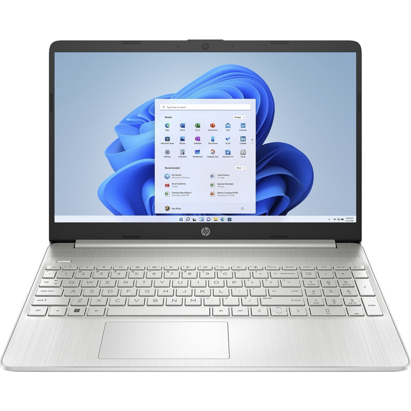 HP 15S-FQ0123NA 15.6" Full HD Laptop - Silver (Grade A1 - Like New)