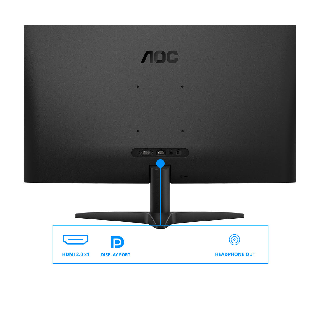 AOC B3 Q27B36X computer monitor 27" 2560 x 1440 pixels Quad HD LED Black - image 3