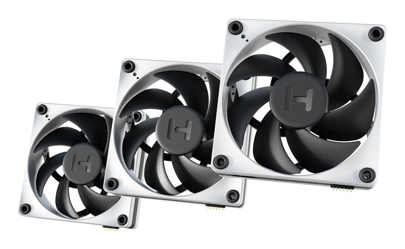 HYTE THICC FP12 Processor Fan 12 cm Black, White 3 pc(s)