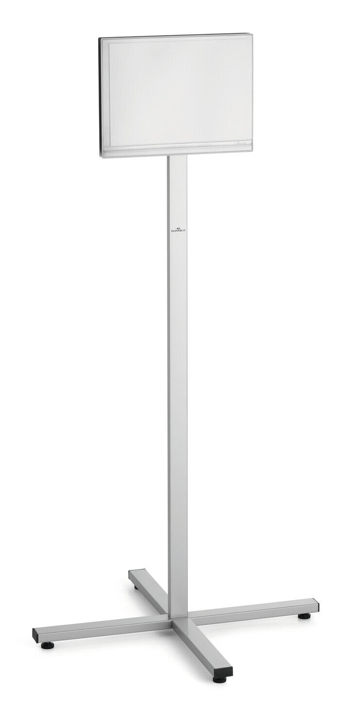 Durable 502057 sign holder/information stand A4 Stainless steel Anthracite, Grey - image 2