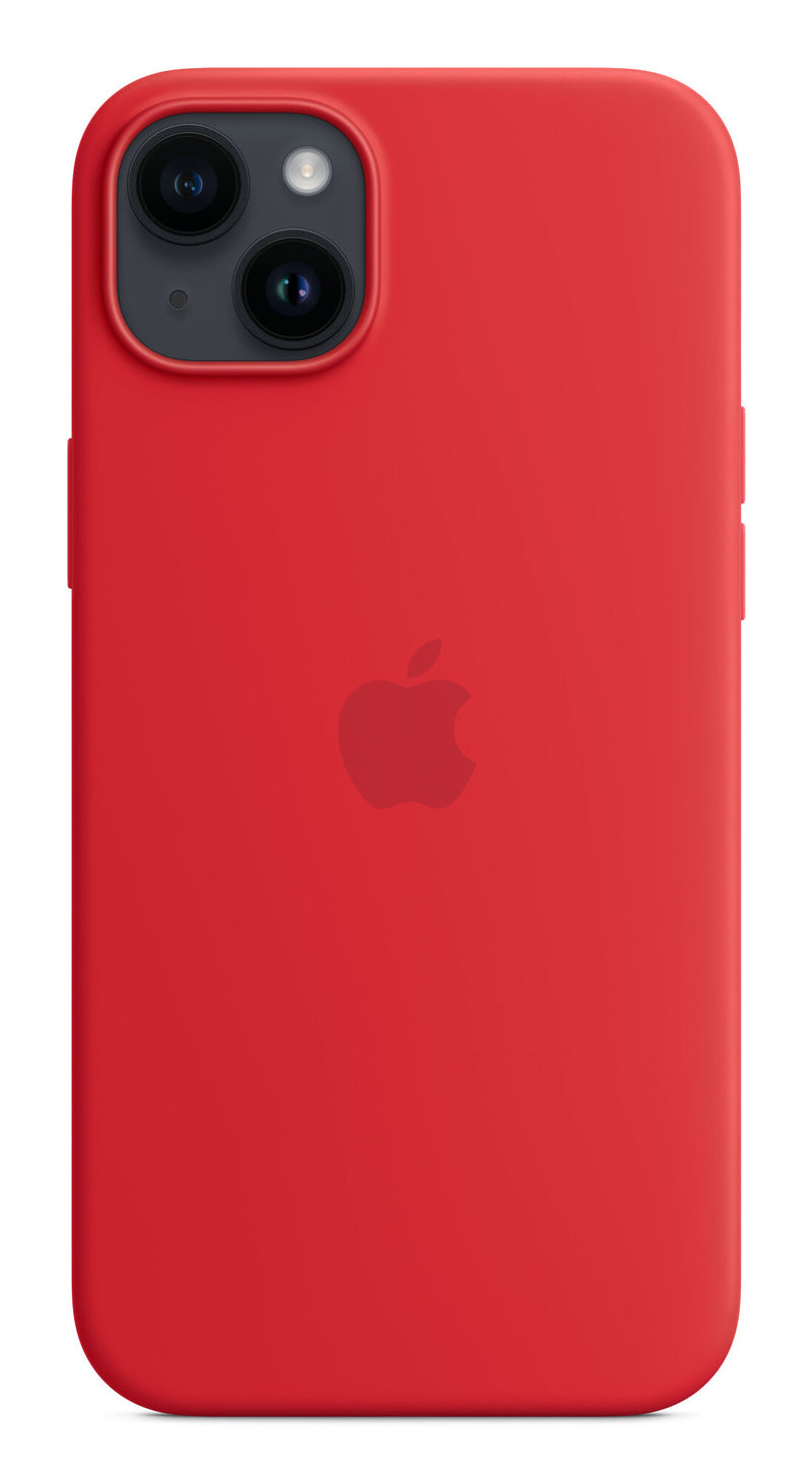 Apple iPhone 14 Plus Silicone Case with MagSafe - Red
