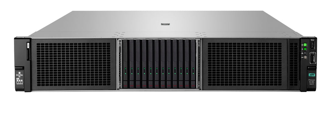 HPE ProLiant DL380 Gen11 4510 2.4GHz 12c 1P 2x32GB-R 8SFF MR408i-o NC BCM5719 2x1000W PS EU Server - image 2