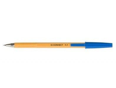 Q-CONNECT KF34047 ballpoint pen Blue Stick ballpoint pen Fine 20