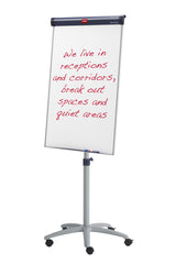 Nobo Classic Steel Mobile Magnetic Flipchart Easel