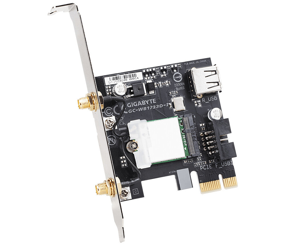 GIGABYTE GC-WB1733D-I network card Internal WLAN / Bluetooth 1733 Mbit/s - image 2
