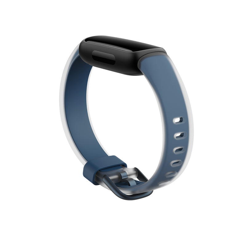 Fitbit Inspire 3 Translucent Band Blue, White Silicone