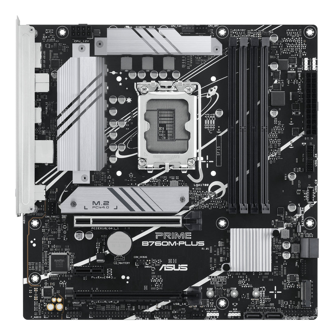 ASUS PRIME B760M-PLUS Intel B760 LGA 1700 micro ATX - image 2