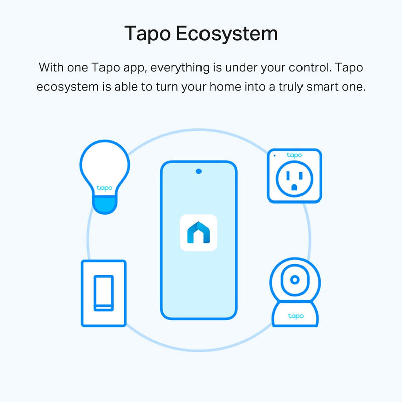 TP-Link Tapo Smart Wi-Fi Light Bulb, Dimmable