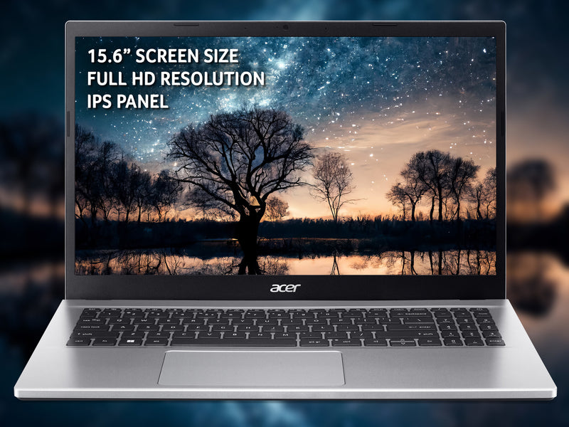 Acer Aspire 3 A315-44P Traditional Notebook - AMD Ryzen 7 5700U, 16GB, 512GB SSD, Integrated Graphics, 15.6" FHD, Windows 11, Silver