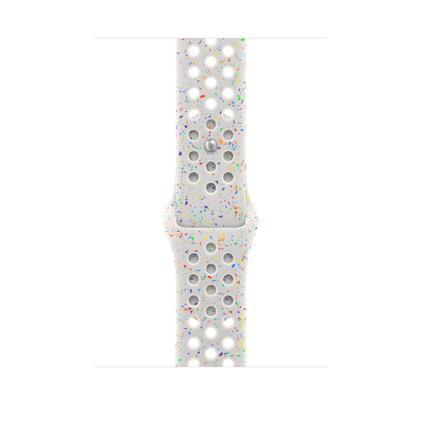 Apple MYL43ZM/A smart wearable accessory Band Platinum Fluoroelastomer