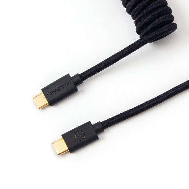 Keychron CAB-B USB cable USB4 Gen 3x2 1.3 m USB C Black | Back to the ...