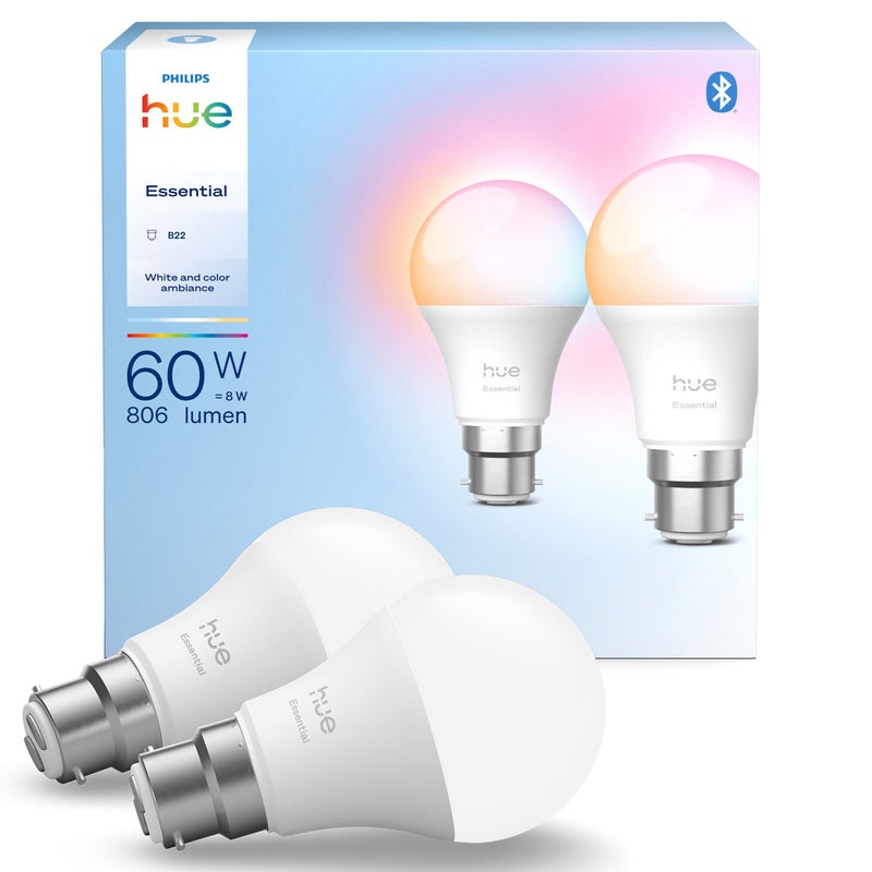 Philips Hue Essential WCA B22 2P