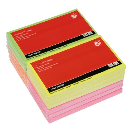 5Star 912998 note paper Rectangle Assorted colours 100 sheets Self-adhesive - image 2