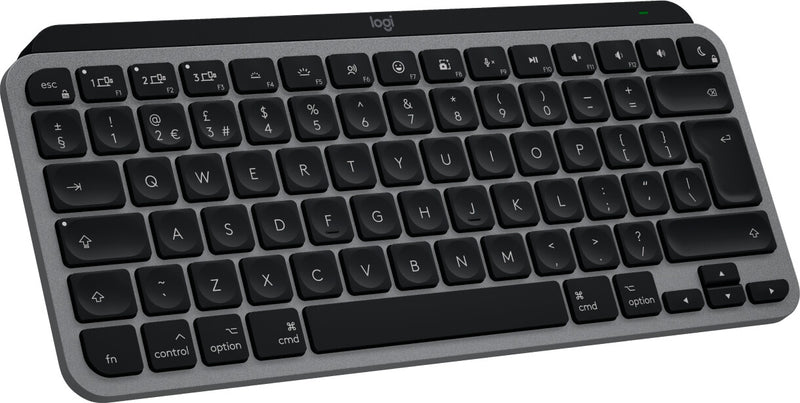 Logitech MX Keys Mini For Mac keyboard Home/Office Bluetooth QWERTY UK English Black, Grey